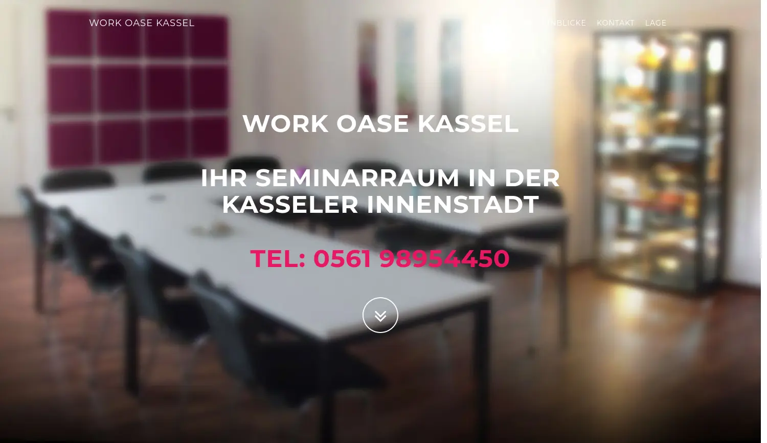 Website der Firma Work Oase Kassel