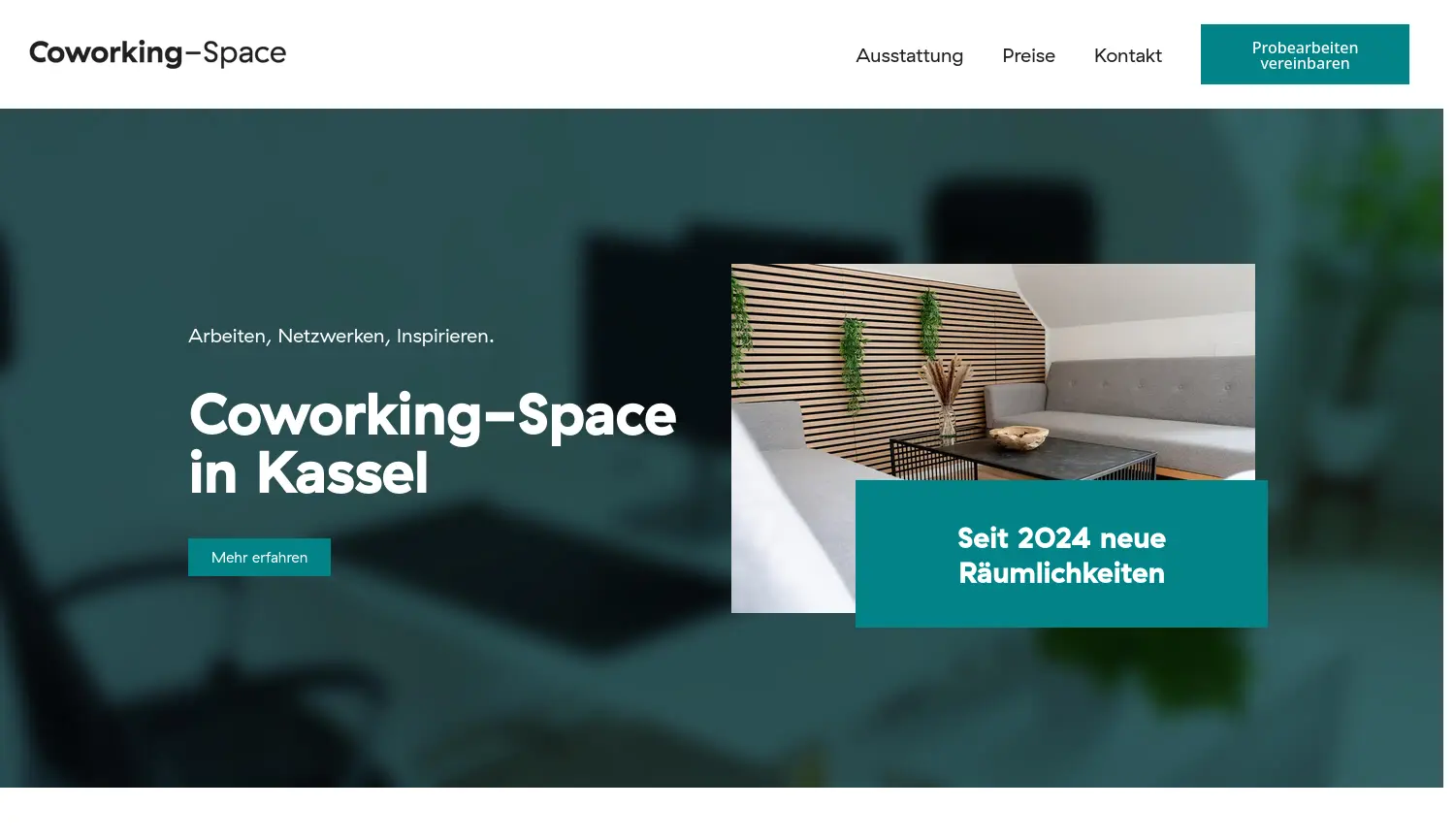 Website der Firma Agentur Denkwunder GmbH