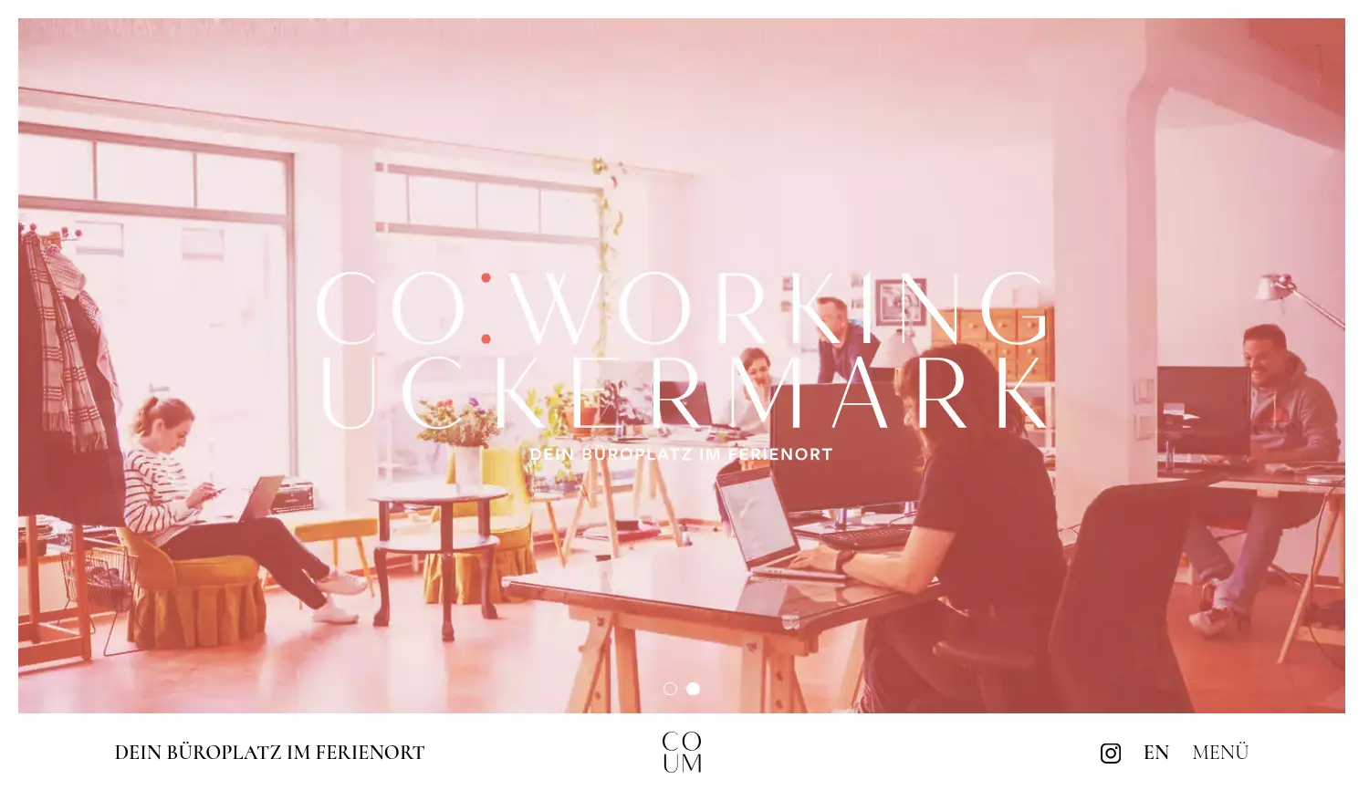 Website der Firma Sommerfrische Lychen GbR