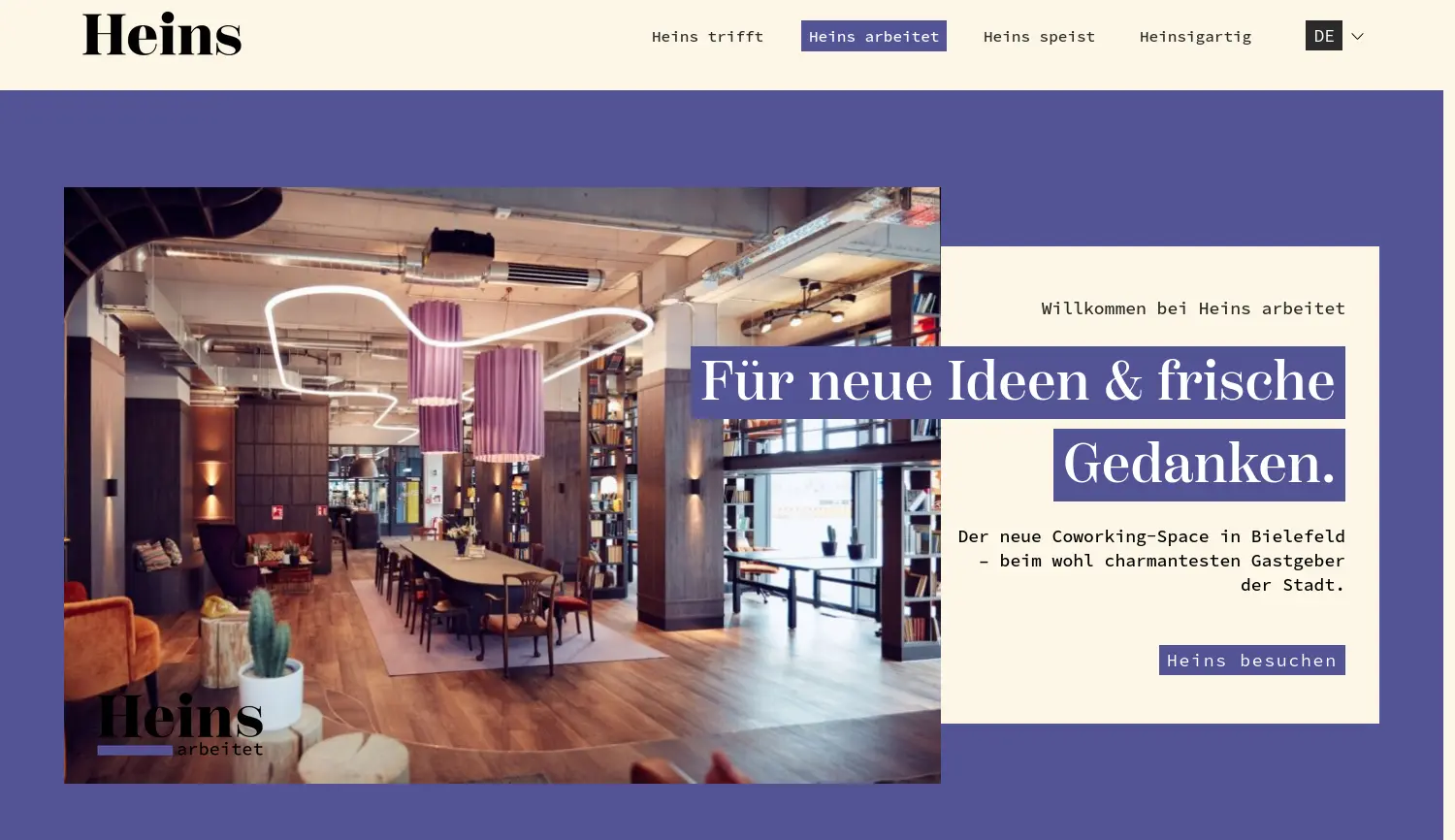 Website der Firma Objekt Hochhaus Bielefeld Betriebsgesellschaft mbH