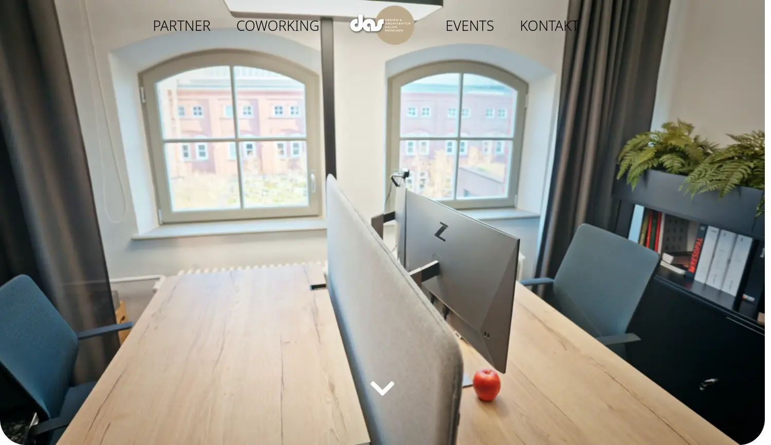 Website der Firma Design & Architektur Salon München