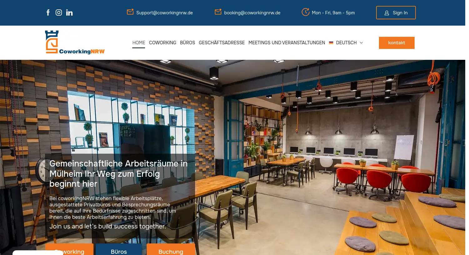 Website der Firma Bark Link GmbH