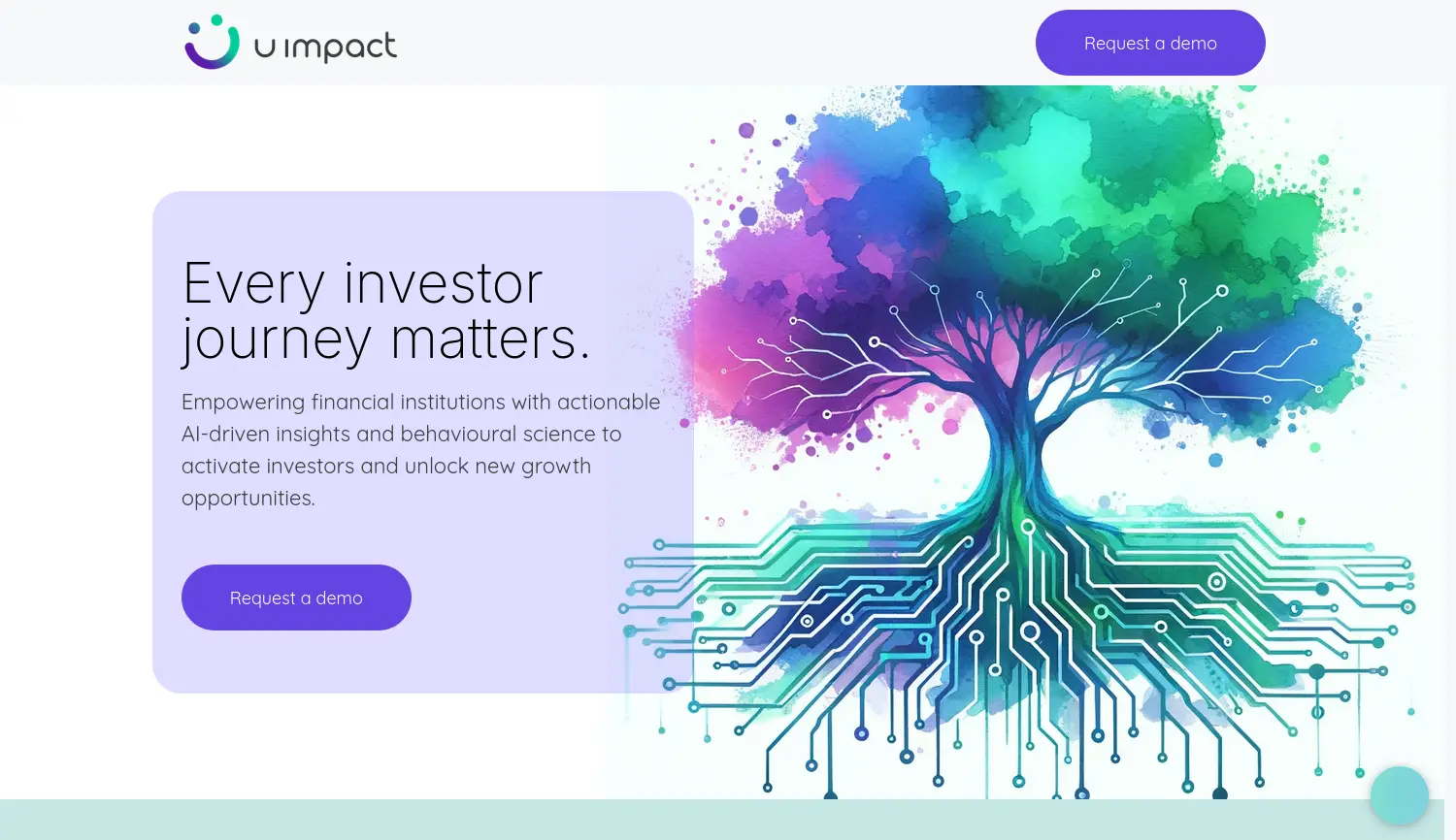 Website der Firma U Impact