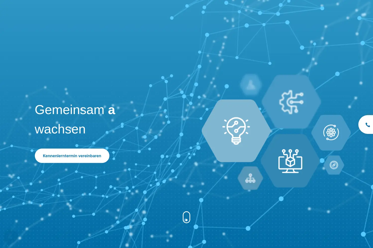 Website der Firma OMM Solutions GmbH