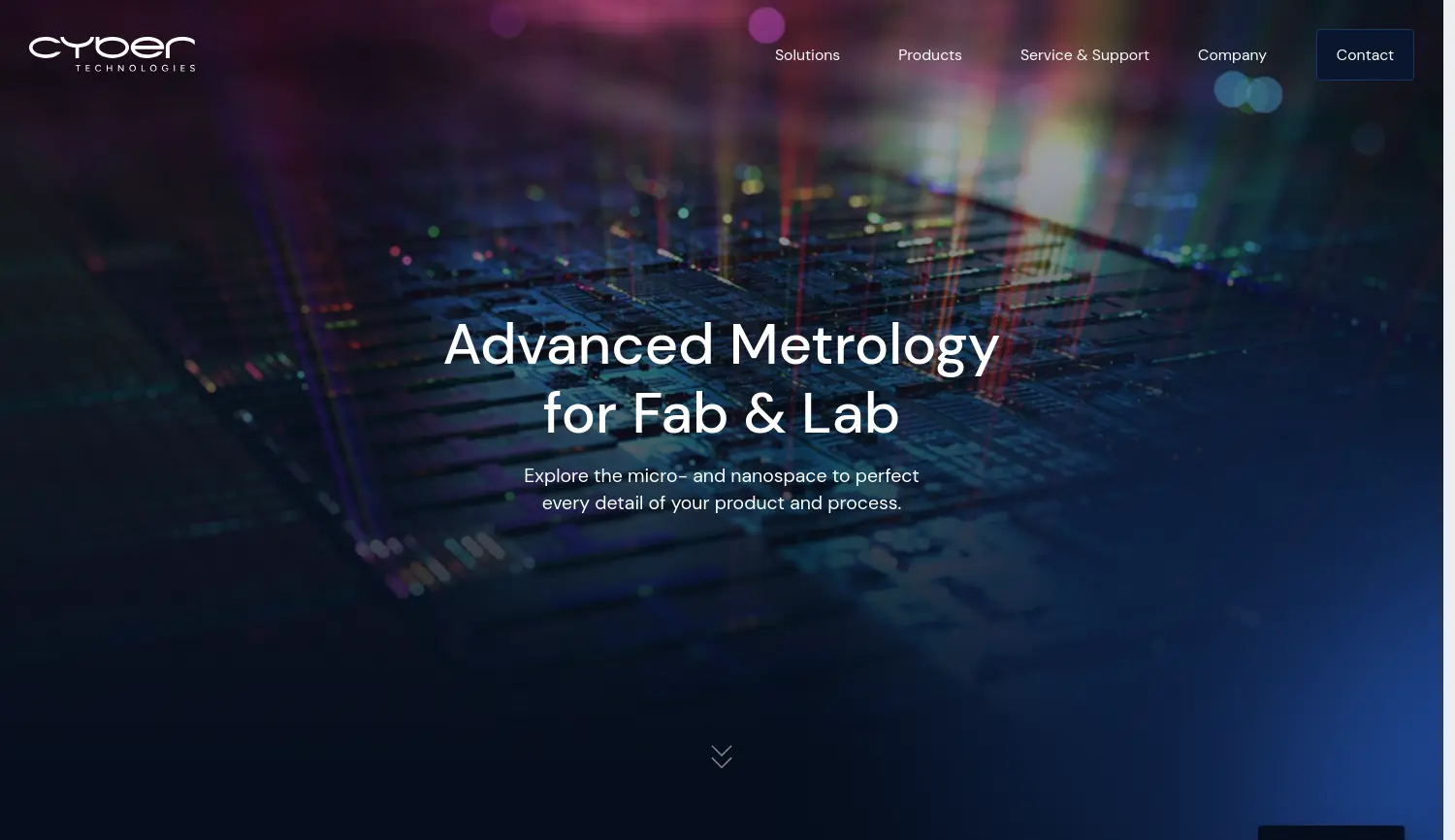 Website der Firma cyberTECHNOLOGIES GmbH