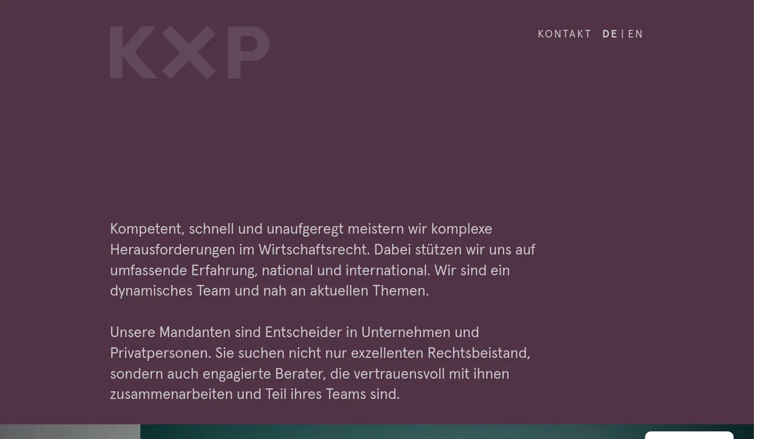 Website der Firma KXP