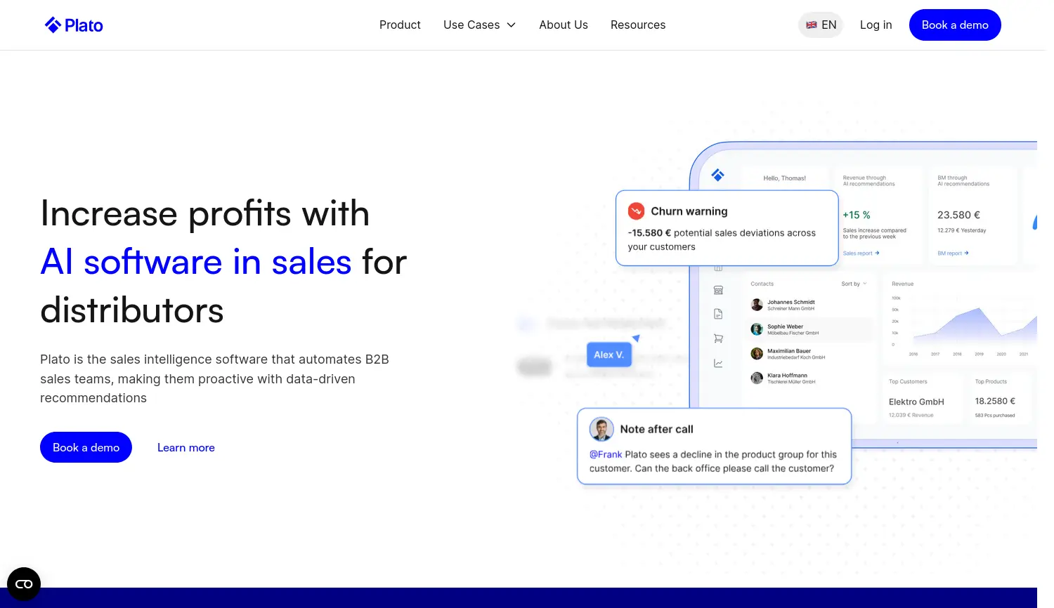 Website der Firma DM Technologies GmbH