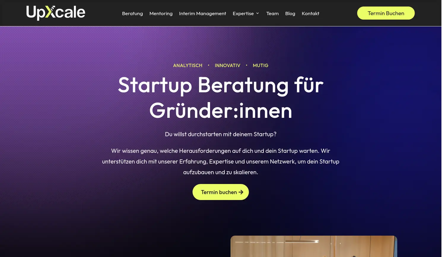 Website der Firma TransBuy GmbH