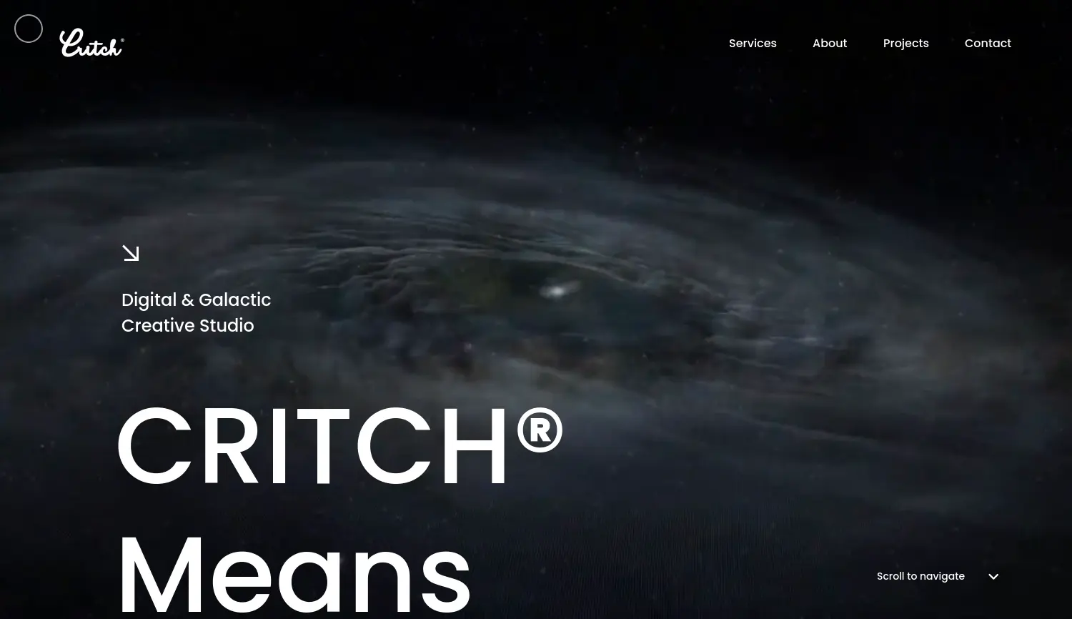 Website der Firma CRITCH® GmbH