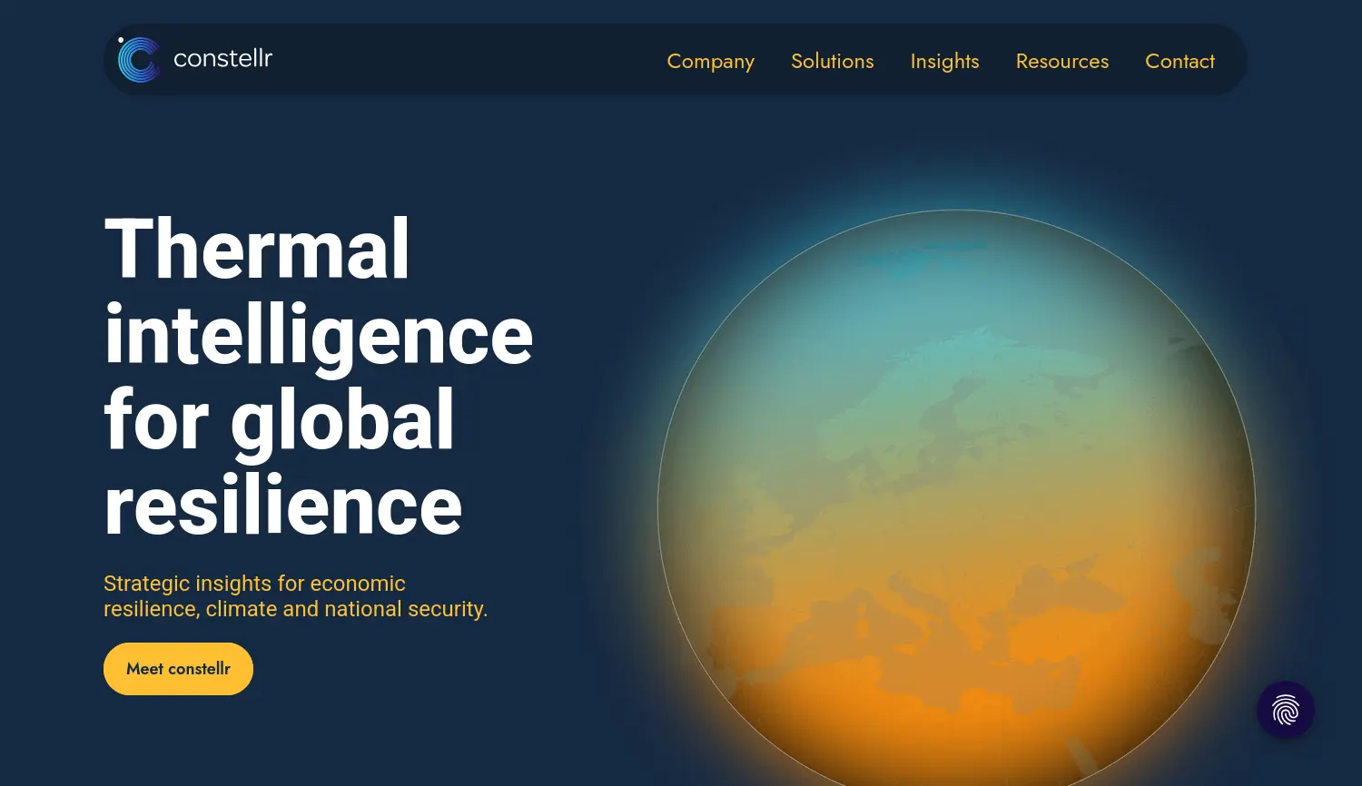 Website der Firma constellr GmbH