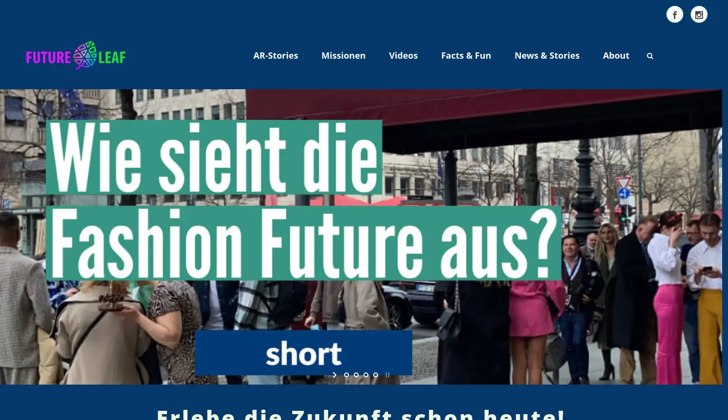 Website der Firma pimento formate GmbH