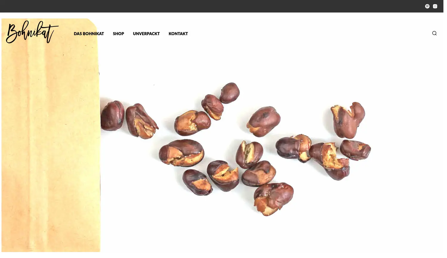 Website der Firma Bohnikat Inh. Cecilia Antoni