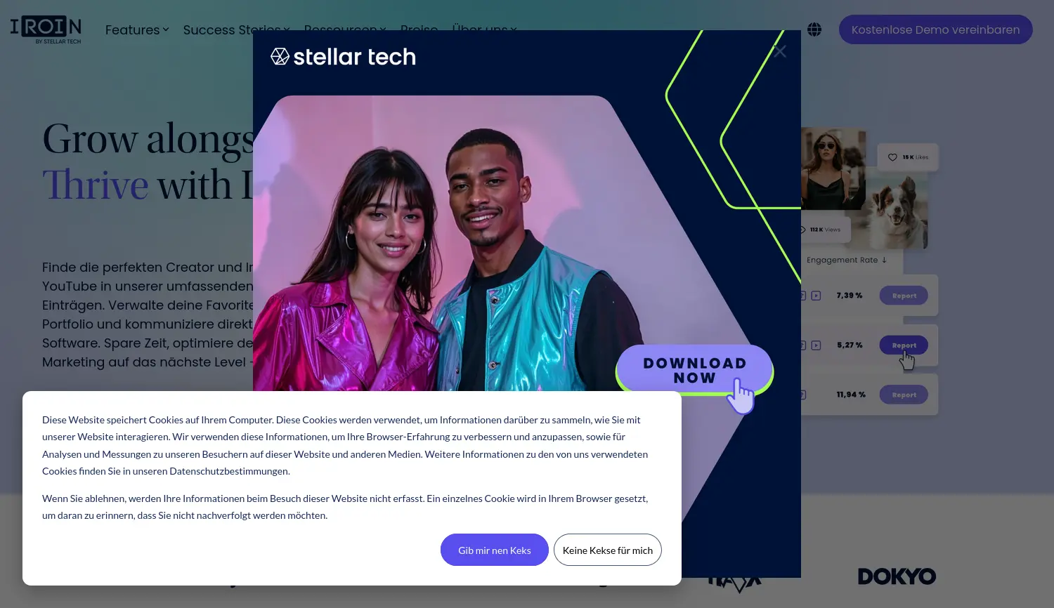 Website der Firma CrowdArchitects GmbH