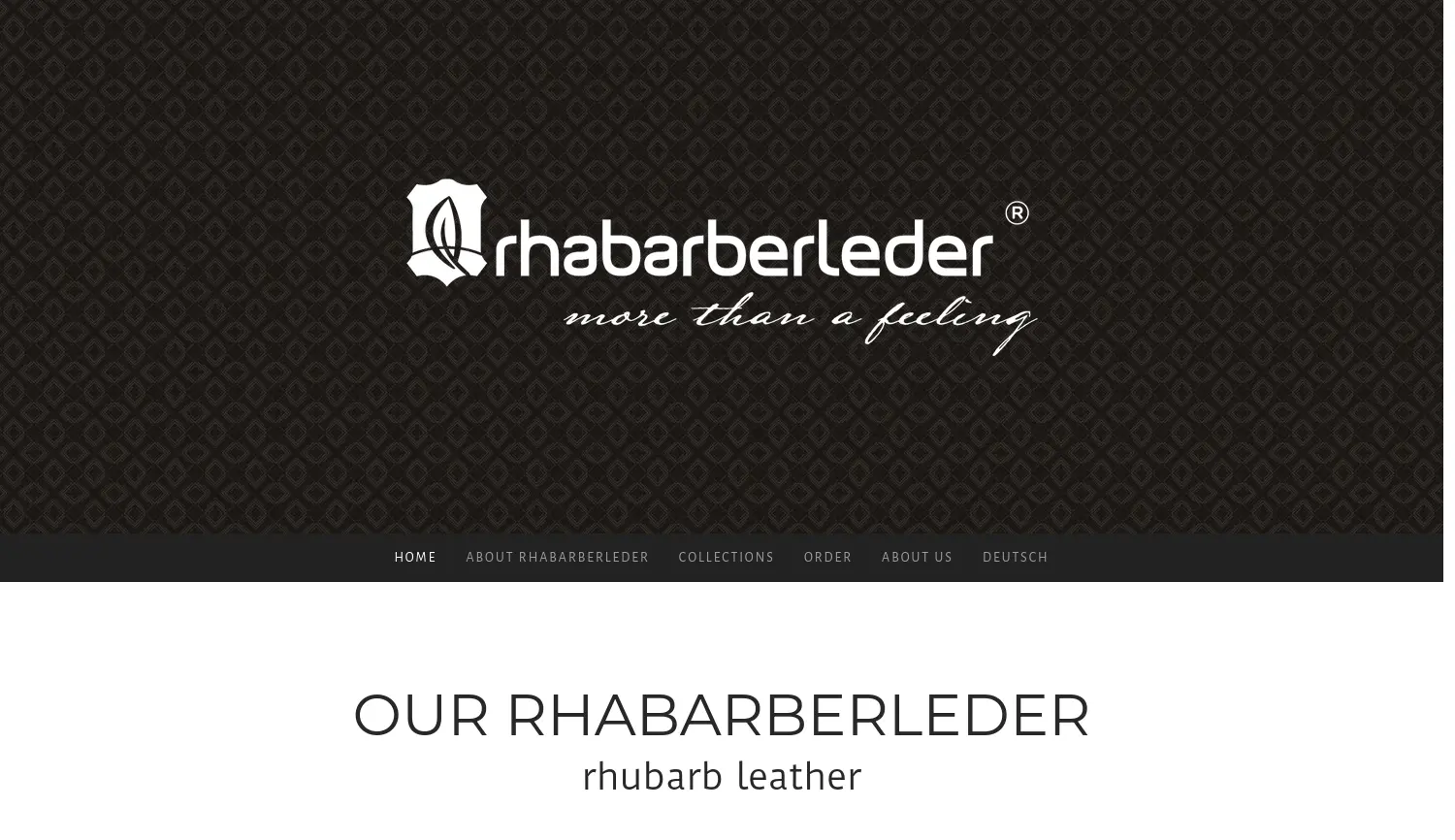 Website der Firma rhubarb technology GmbH
