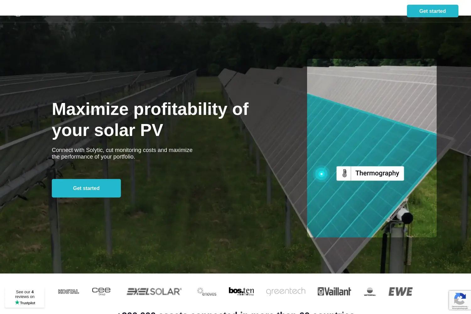 Website der Firma Solytic GmbH