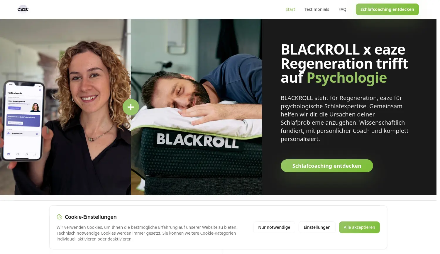 Website der Firma Dream Sleep Services UG (haftungsbeschränkt)