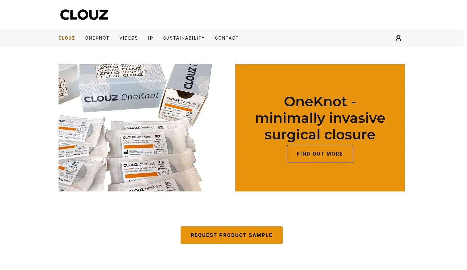 Website der Firma Clouz GmbH