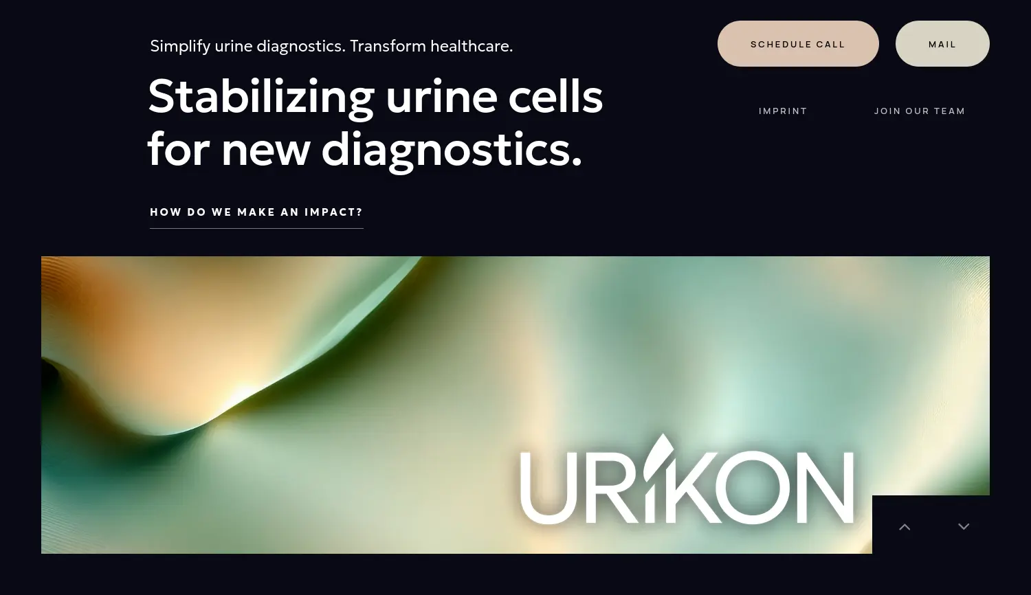 Website der Firma Kernevo GmbH