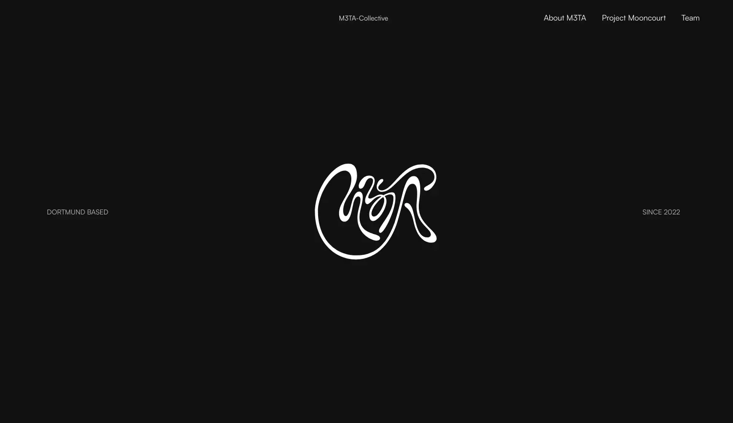 Website der Firma M3TA Collective