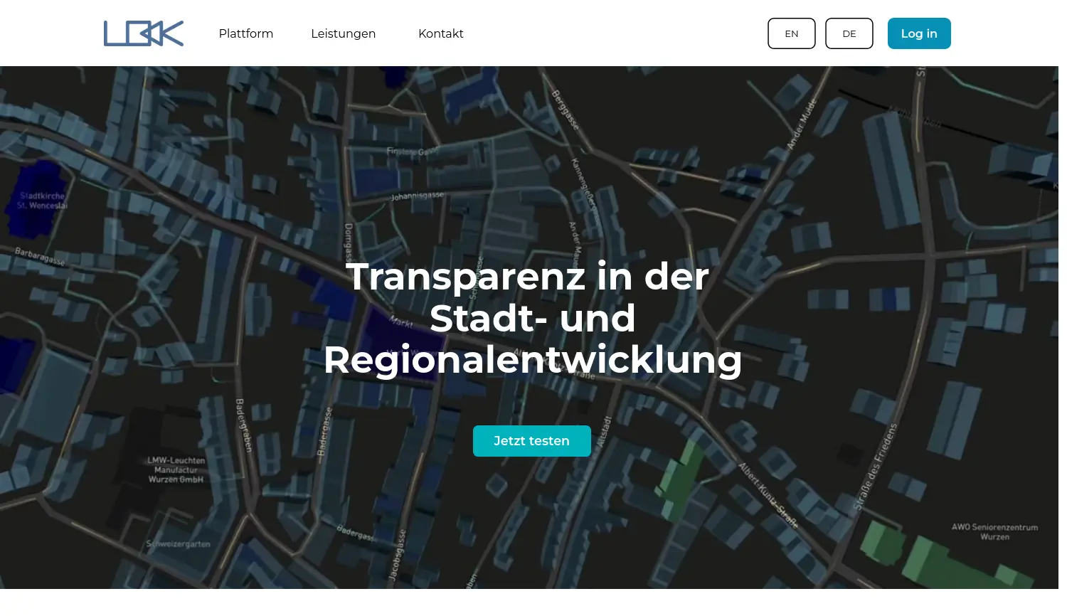 Website der Firma LOKK UG (haftungsbeschränkt)