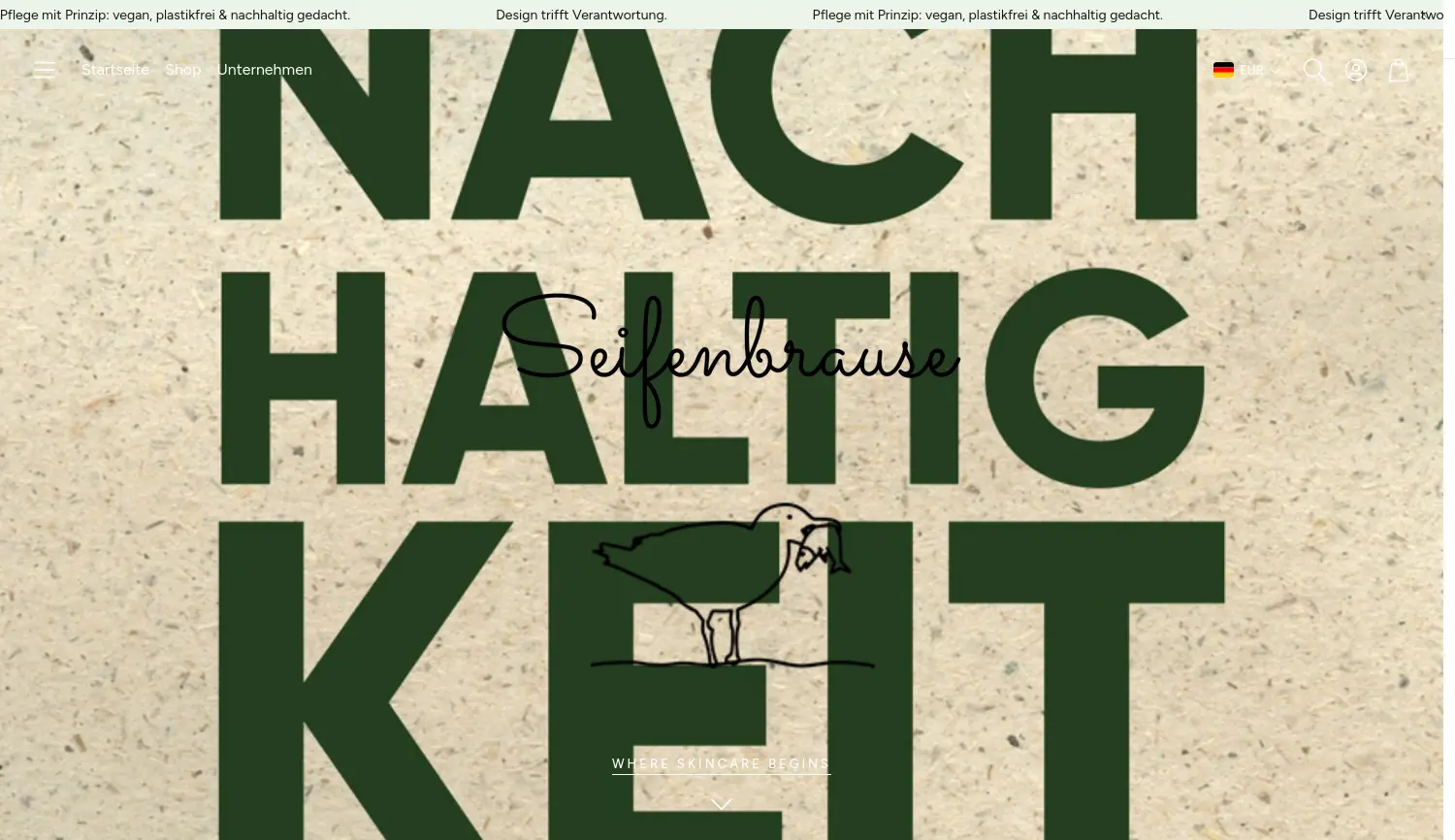 Website der Firma Die Biobaula GmbH