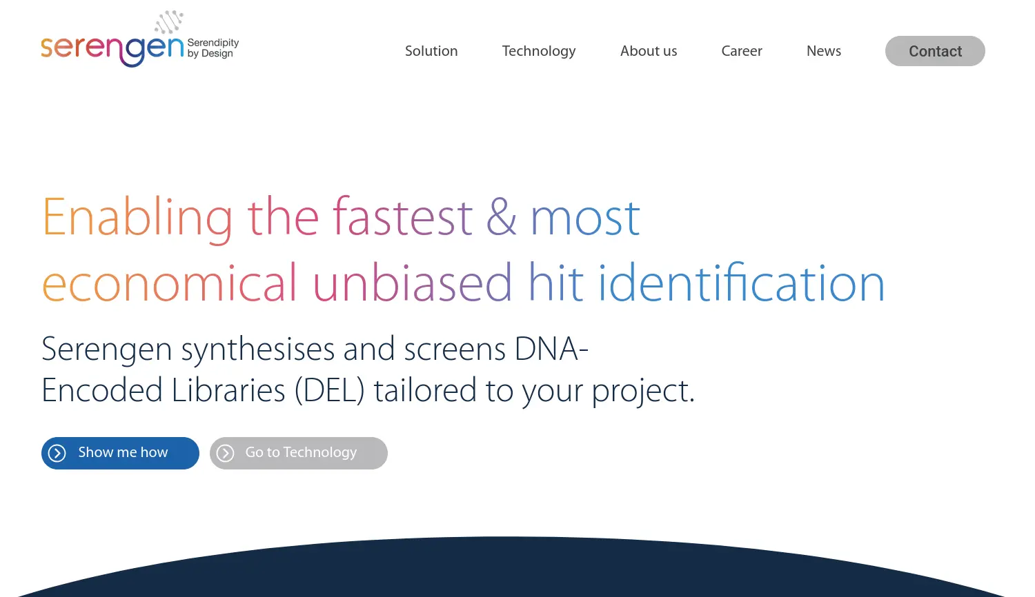 Website der Firma Serengen GmbH