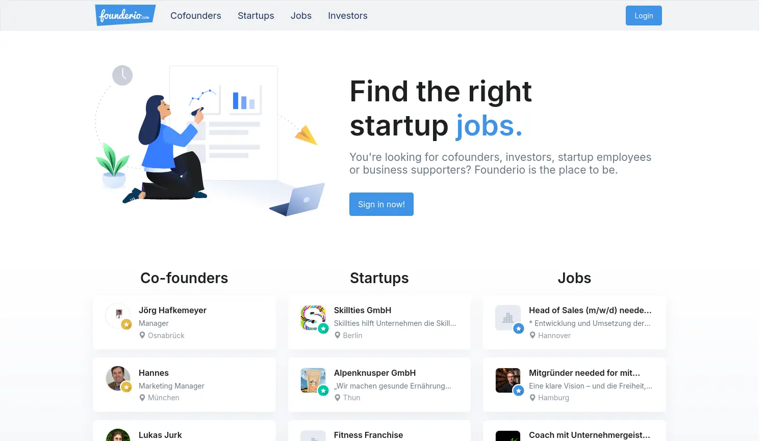 Website der Firma PEKA Platforms GmbH