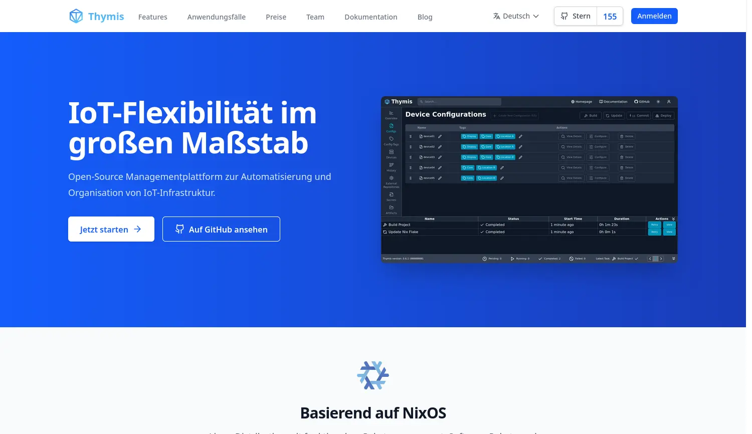 Website der Firma Udysseus GmbH