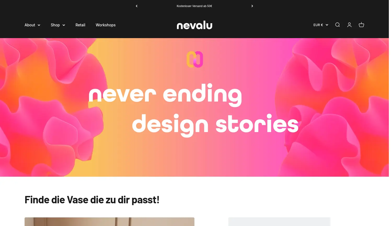 Website der Firma Circular Value GmbH