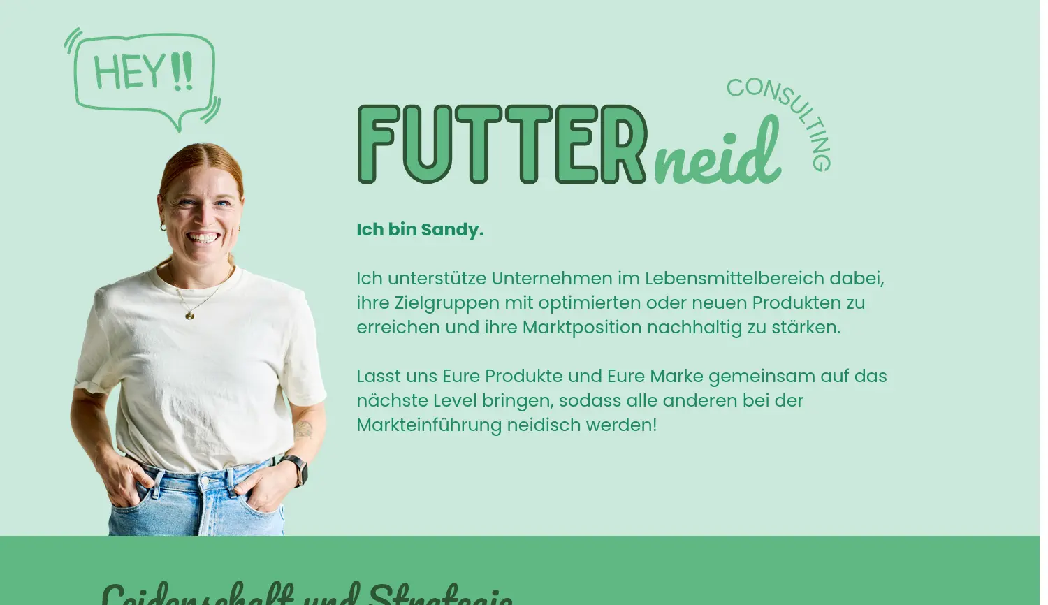 Website der Firma Futterneid Consulting
