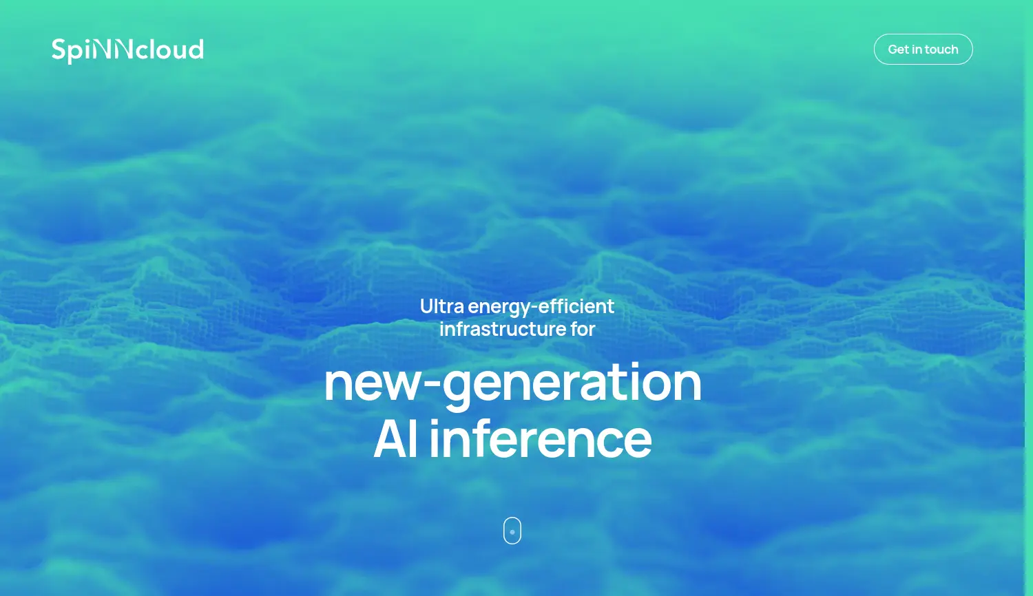 Website der Firma SpiNNcloud Systems GmbH