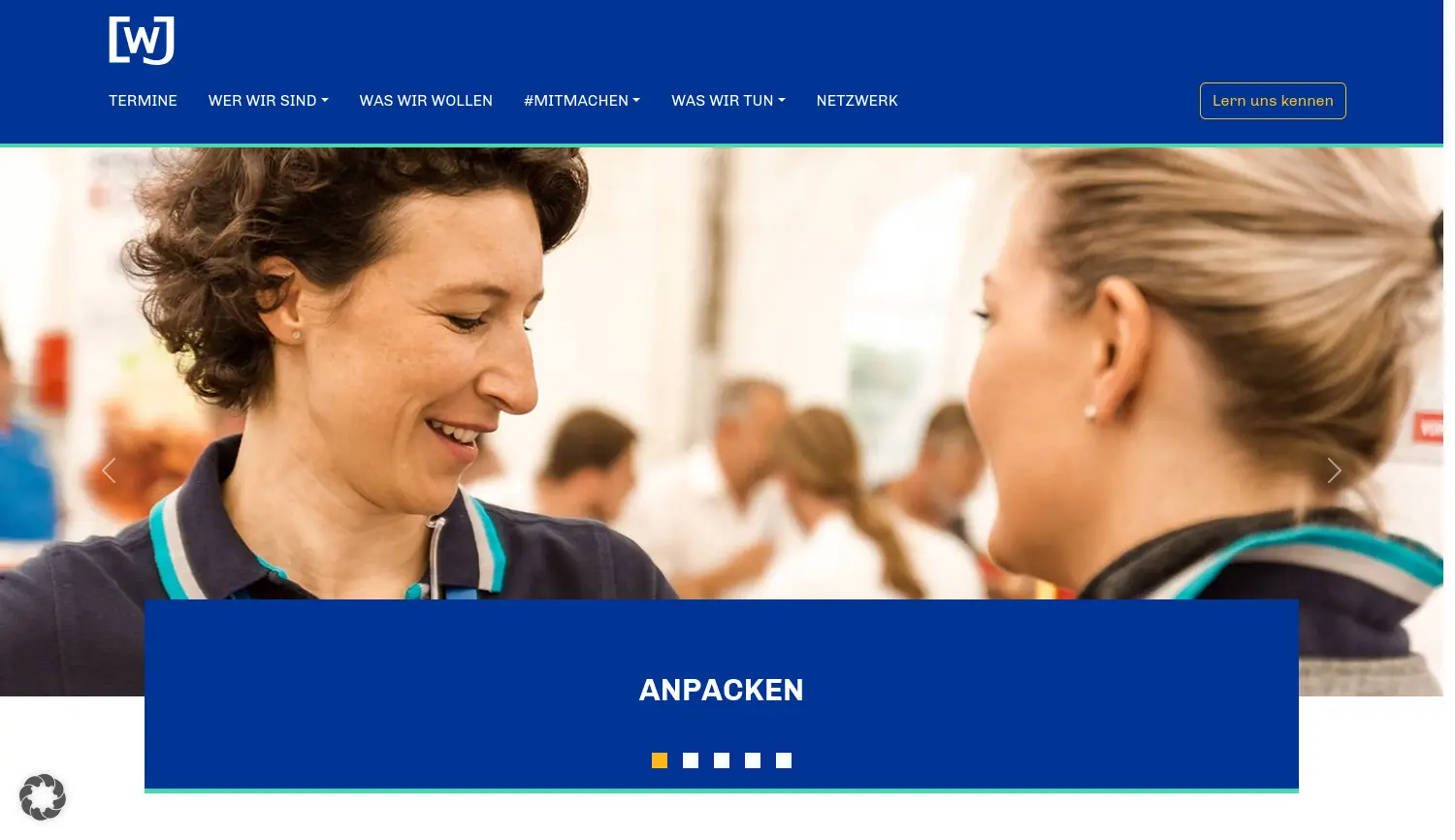 Website der Firma Wirtschaftsjunioren Aschaffenburg e.V.