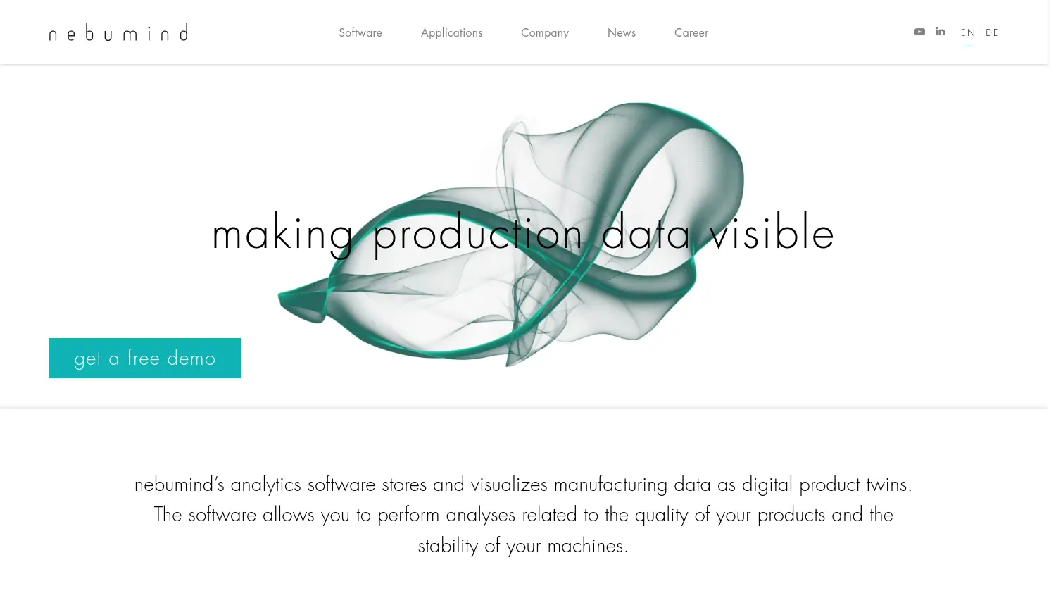 Website der Firma nebumind GmbH