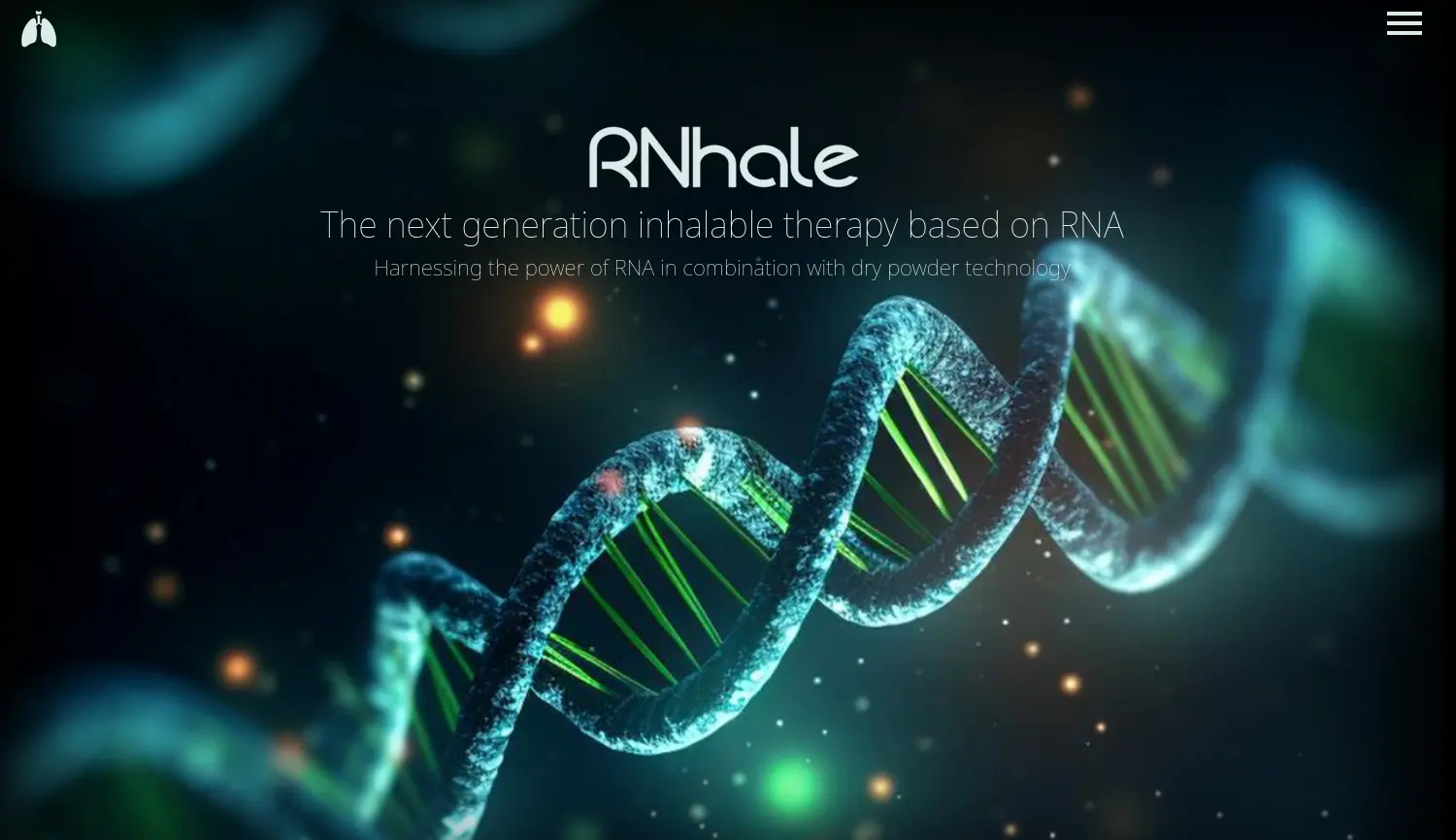 Website der Firma RNhale GmbH