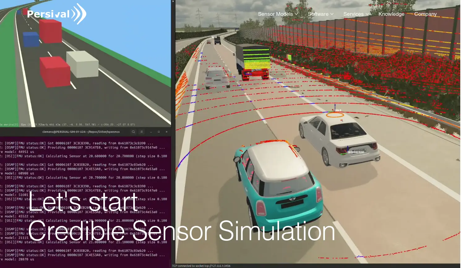 Website der Firma Persival GmbH