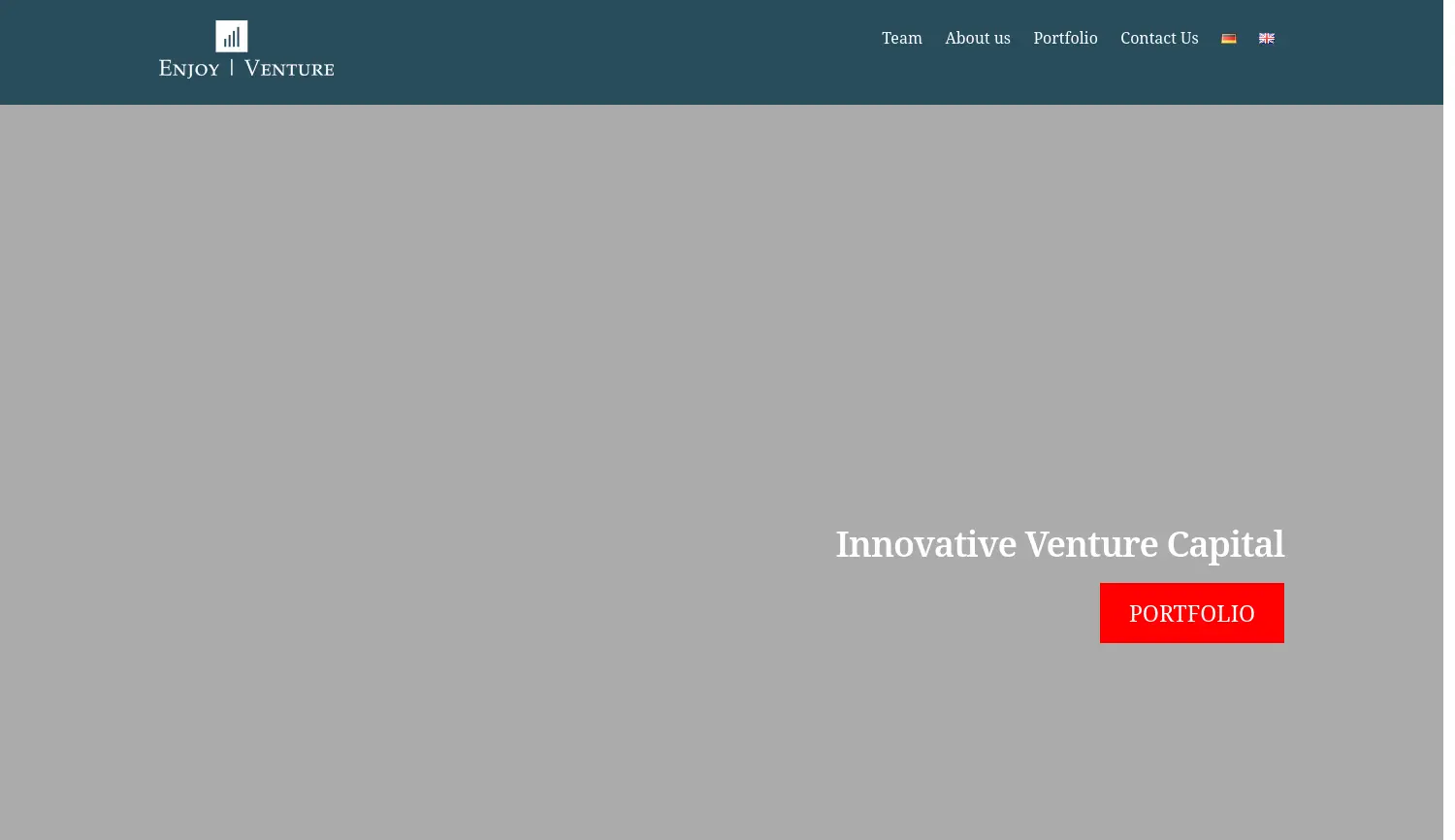 Website der Firma EnjoyVenture Management GmbH