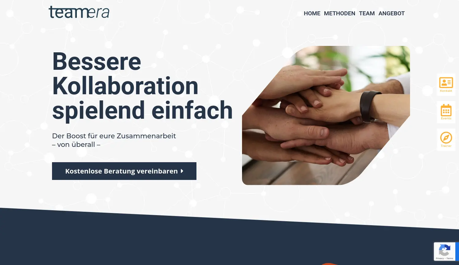 Website der Firma teamera UG (haftungsbeschränkt)