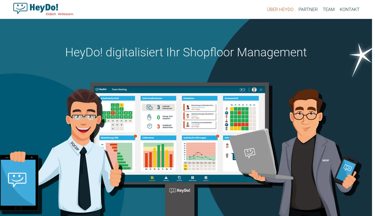 Website der Firma HeyDo Apps GmbH