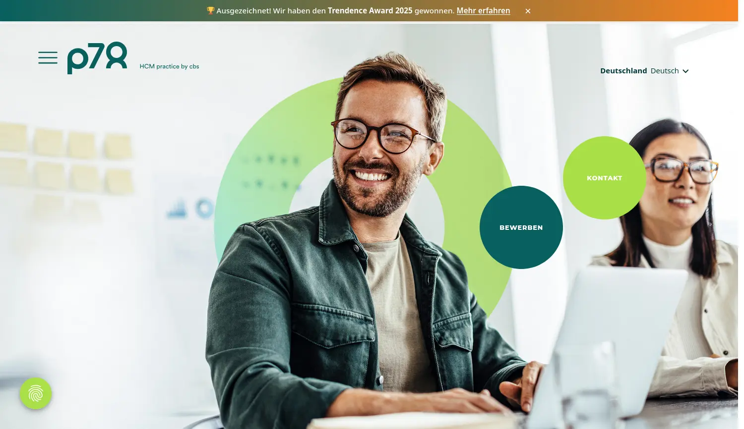 Website der Firma projekt0708 GmbH