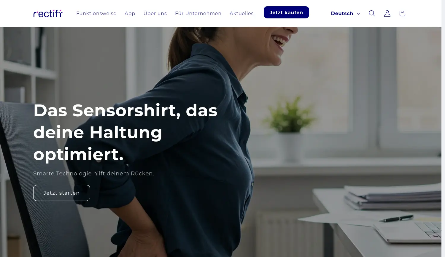 Website der Firma MinkTec GmbH