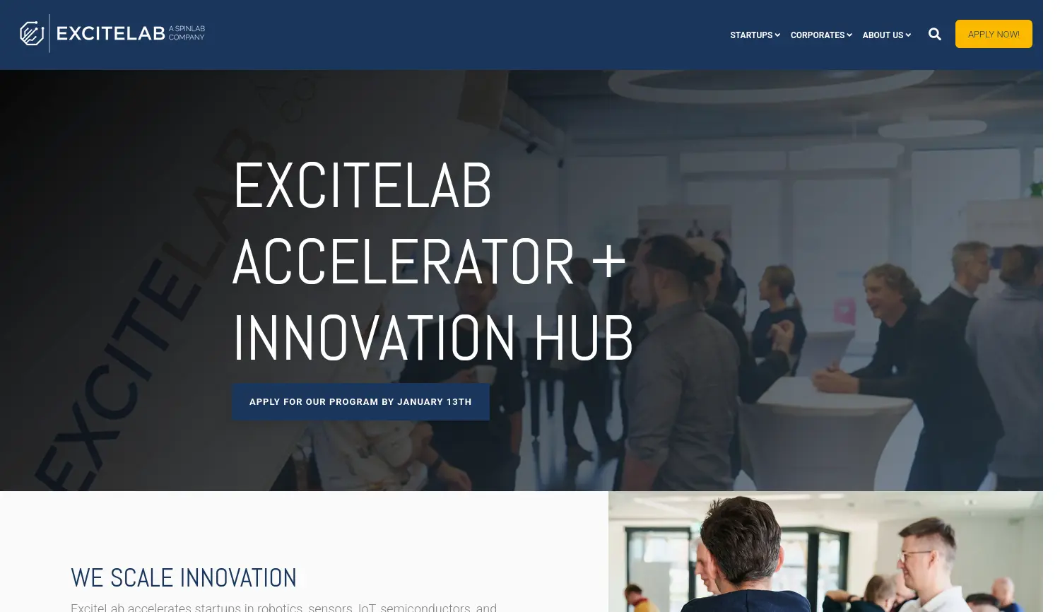 Website der Firma ExciteLab GmbH