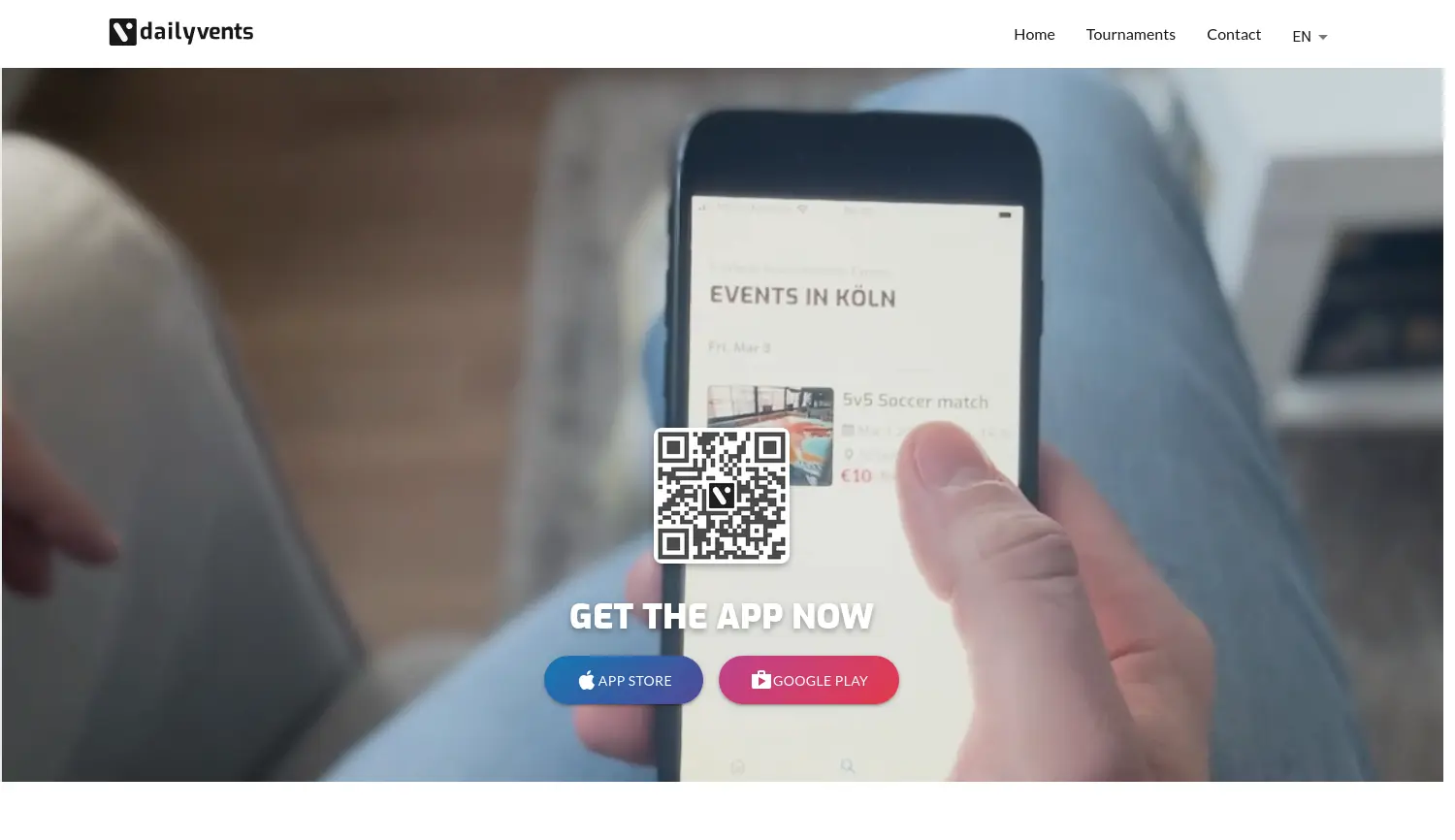Website der Firma Dailyvents UG (haftungsbeschränkt)
