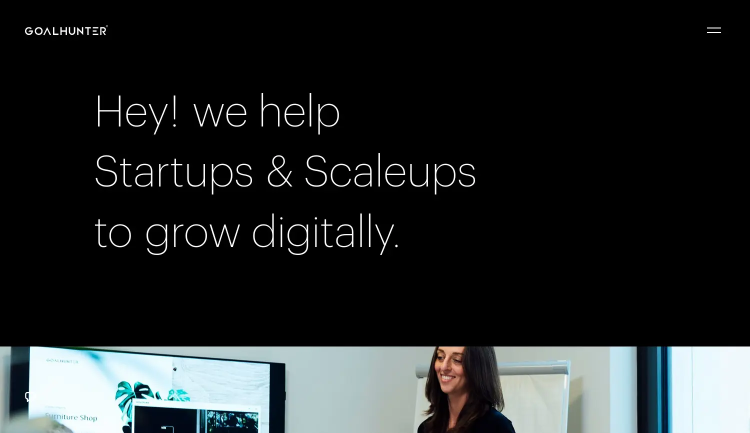 Website der Firma Goalhunter UG (haftungsbeschränkt)