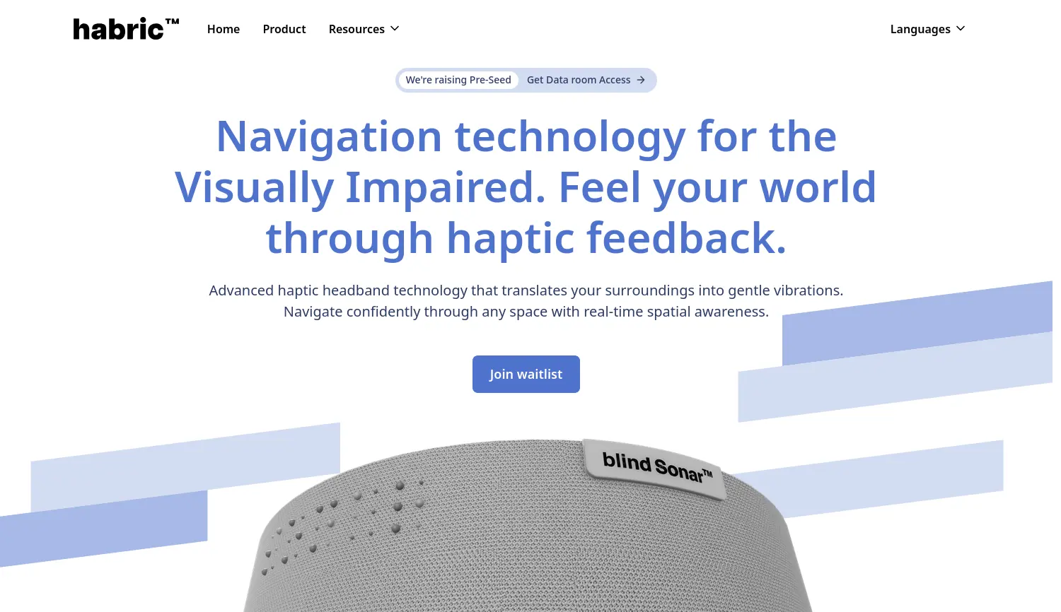 Website der Firma habric GmbH