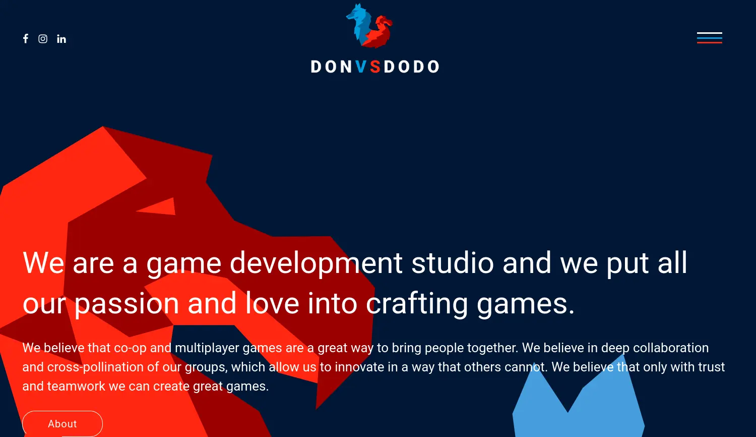 Website der Firma Don VS Dodo GmbH