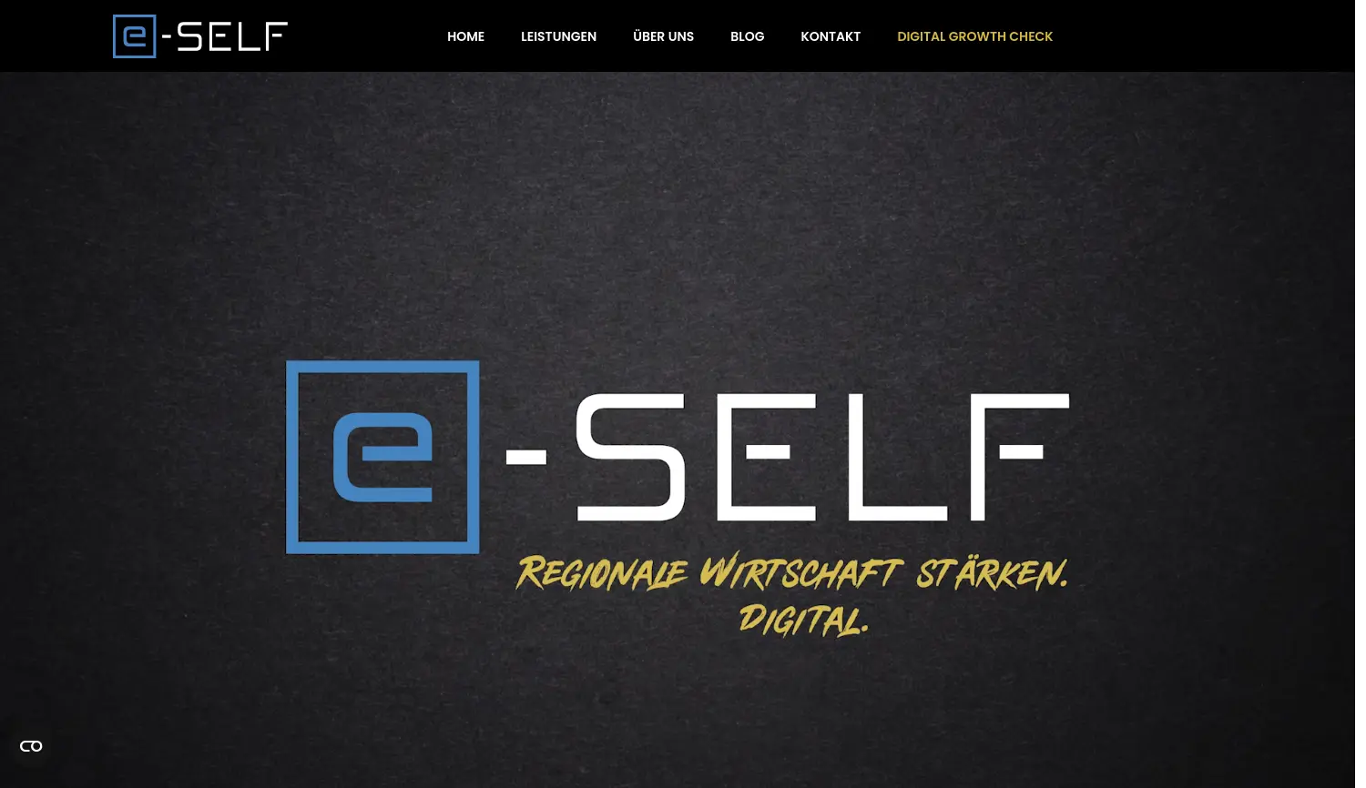 Website der Firma Lucas Hansen e-SELF
