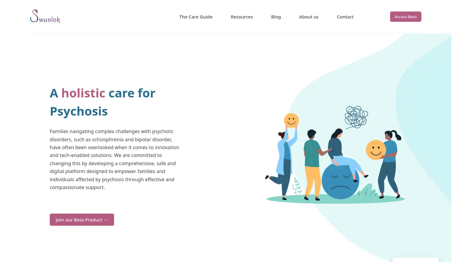 Website der Firma Swanlok