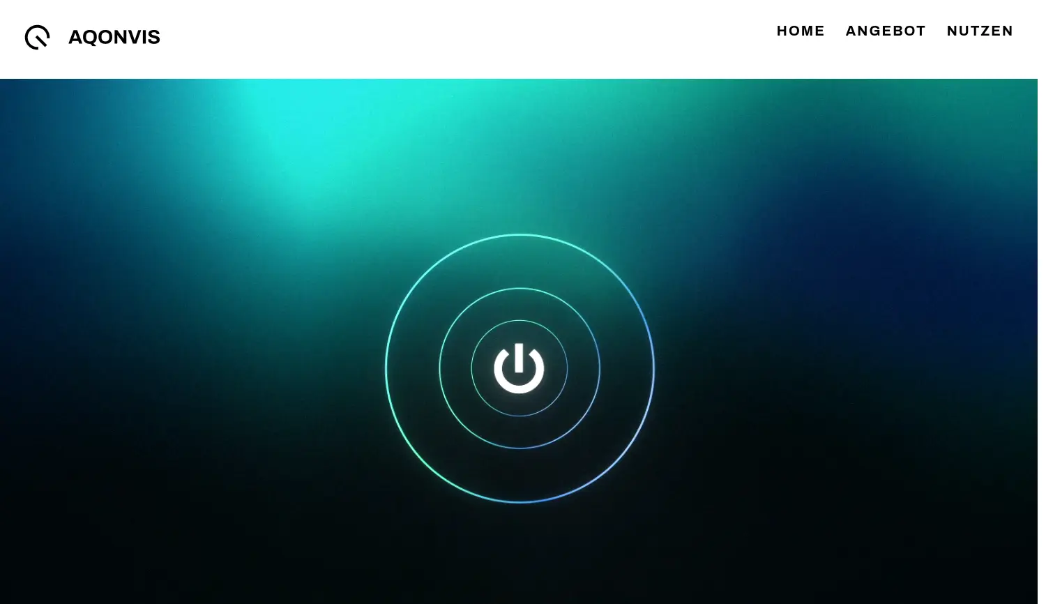 Website der Firma AQonvis GmbH