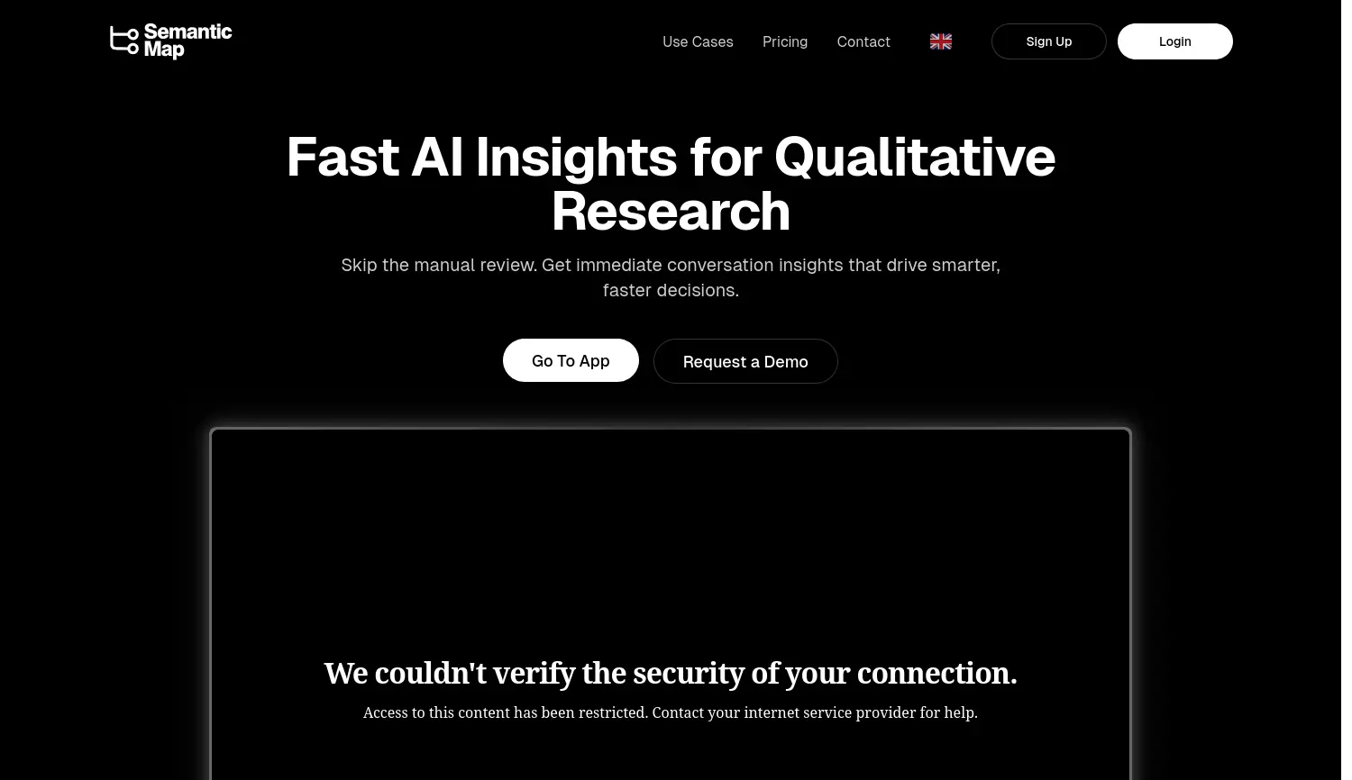 Website der Firma SemanticMap UG (haftungsbeschränkt)