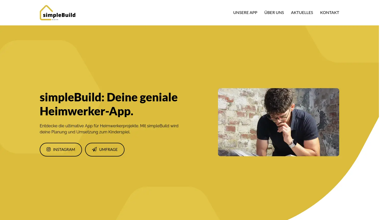 Website der Firma simpleBuild